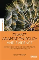 Book cover of Climate Adaptation Policy and Evidence by Peter Tangney