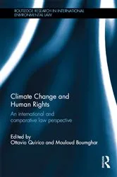Book cover of Climate Change and Human Rights by Ottavio Quirico