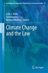 Book cover of Climate Change and the Law by Unknown