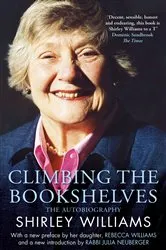 Book cover of Climbing The Bookshelves by Shirley Williams