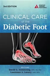 Book cover of Clinical Care of the Diabetic Foot by Unknown