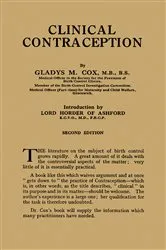 Book cover of Clinical Contraception (2nd ed.) by Gladys M. Cox
