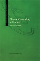 Book cover of Clinical Counselling in Context by John Lees