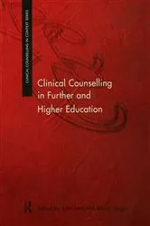 Book cover of Clinical Counselling in Further and Higher Education by Alison Vaspe Nfaa