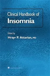 Book cover of Clinical Handbook of Insomnia by Hrayr P. Attarian