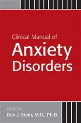 Book cover of Clinical Manual of Anxiety Disorders by Dan J. Stein