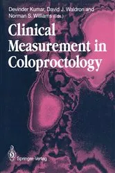 Book cover of Clinical Measurement in Coloproctology by Devinder Kumar