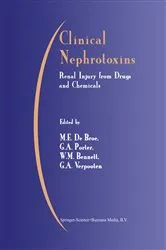 Book cover of Clinical Nephrotoxins by Marc E. de Broe
