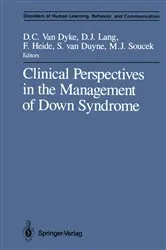 Book cover of Clinical Perspectives in the Management of Down Syndrome by Susan van Duyne