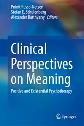 Book cover of Clinical Perspectives on Meaning by Pninit Russo-Netzer