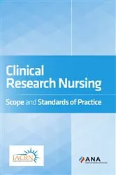 Book cover of Clinical Research Nursing by American Nurses Association