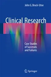 Book cover of Clinical Research by John G. Brock-Utne