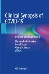Book cover of Clinical Synopsis of COVID-19 by Hemanshu Prabhakar