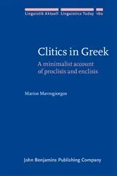 Book cover of Clitics in Greek by Marios Mavrogiorgos