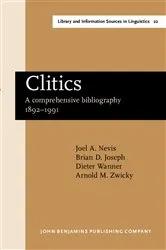 Book cover of Clitics by Joel A. Nevis