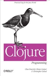 Book cover of Clojure Programming by Chas Emerick