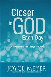 Book cover of Closer to God Each Day by Joyce Meyer