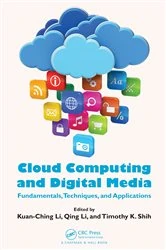 Book cover of Cloud Computing and Digital Media by Kuan-Ching Li