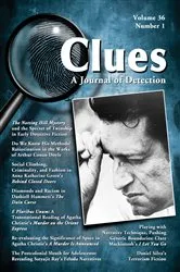 Book cover of Clues: A Journal of Detection, Vol. 36, No. 1 (Spring 2018) by Janice M. Allan