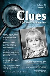 Book cover of Clues: A Journal of Detection, Vol. 36, No. 2 (Fall 2018) by Janice M. Allan