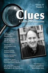 Book cover of Clues: A Journal of Detection, Vol. 37, No. 1 (Spring 2019) by Janice M. Allan