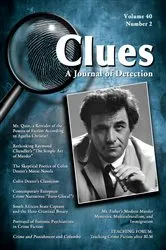 Book cover of Clues: A Journal of Detection, Vol. 40, No. 2 (Fall 2022) by Caroline Reitz