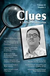 Book cover of Clues: A Journal of Detection, Vol. 41, No. 1 (Spring 2023) by Caroline Reitz