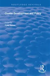 Book cover of Cluster Development and Policy by Philip Raines