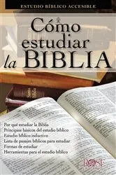 Book cover of Cómo estudiar la Biblia by Rose Publishing