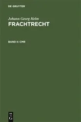 Book cover of CMR by Johann Georg Helm