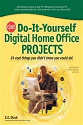 Book cover of CNET Do-It-Yourself Digital Home Office Projects by Sally Slack
