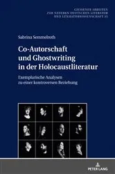Book cover of Co-Autorschaft und Ghostwriting in der Holocaustliteratur by Sascha Feuchert