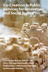 Book cover of Co-creation in Public Services for Innovation and Social Justice by Sue Baines