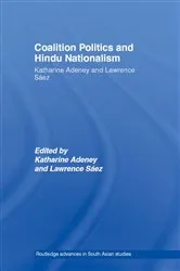 Book cover of Coalition Politics and Hindu Nationalism by Katharine Adeney