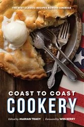 Book cover of Coast to Coast Cookery by Marian Tracy