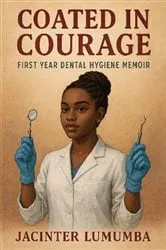Book cover of Coated in Courage by Jacinter Lumumba