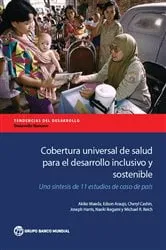 Book cover of Cobertura universal de salud para el desarrollo inclusivo y sostenible by Akiko Maeda