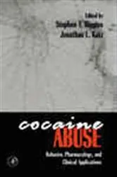 Book cover of Cocaine Abuse by Stephen T. Higgins