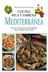 Book cover of Cocina rica y sabrosa mediterránea by Equipo de expertos Cocinova