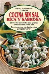 Book cover of Cocina sin sal rica y sabrosa by Equipo de expertos Cocinova