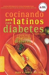 Book cover of Cocinando para Latinos con Diabetes (Cooking for Latinos with Diabetes) by Olga Fusté