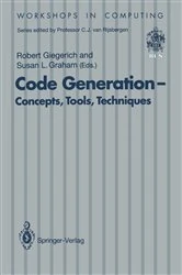 Book cover of Code Generation â€” Concepts, Tools, Techniques by Robert Giegerich