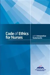 Book cover of Code of Ethics for Nurses with Interpretive Statements by American Nurses Association