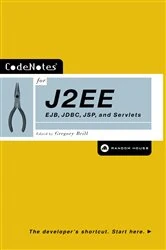 Book cover of CodeNotes for J2EE by Gregory Brill