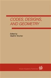 Book cover of Codes, Designs and Geometry by Vladimir Tonchev