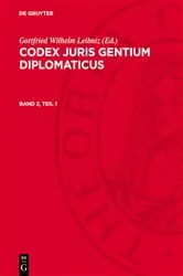 Book cover of Codex juris gentium diplomaticus. Band 2, Teil 1 by Joachim Peck