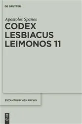 Book cover of Codex Lesbiacus Leimonos 11 by Apostolos Spanos