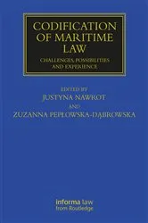 Book cover of Codification of Maritime Law by Zuzanna Pepłowska-Dąbrowska