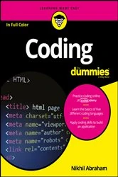Book cover of Coding For Dummies by Nikhil Abraham