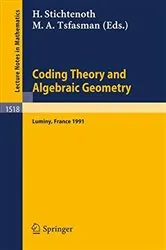 Book cover of Coding Theory and Algebraic Geometry by Henning Stichtenoth
